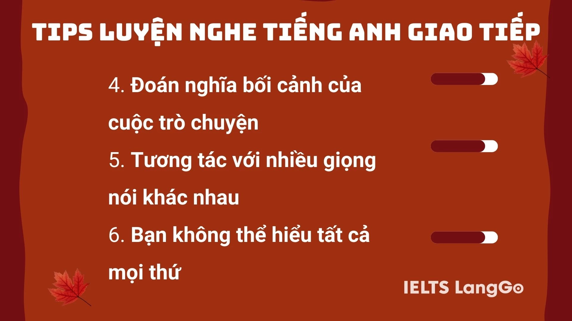 Tip luyện nghe trong giao tiếp: Tương tác với nhiều giọng nói khác nhau