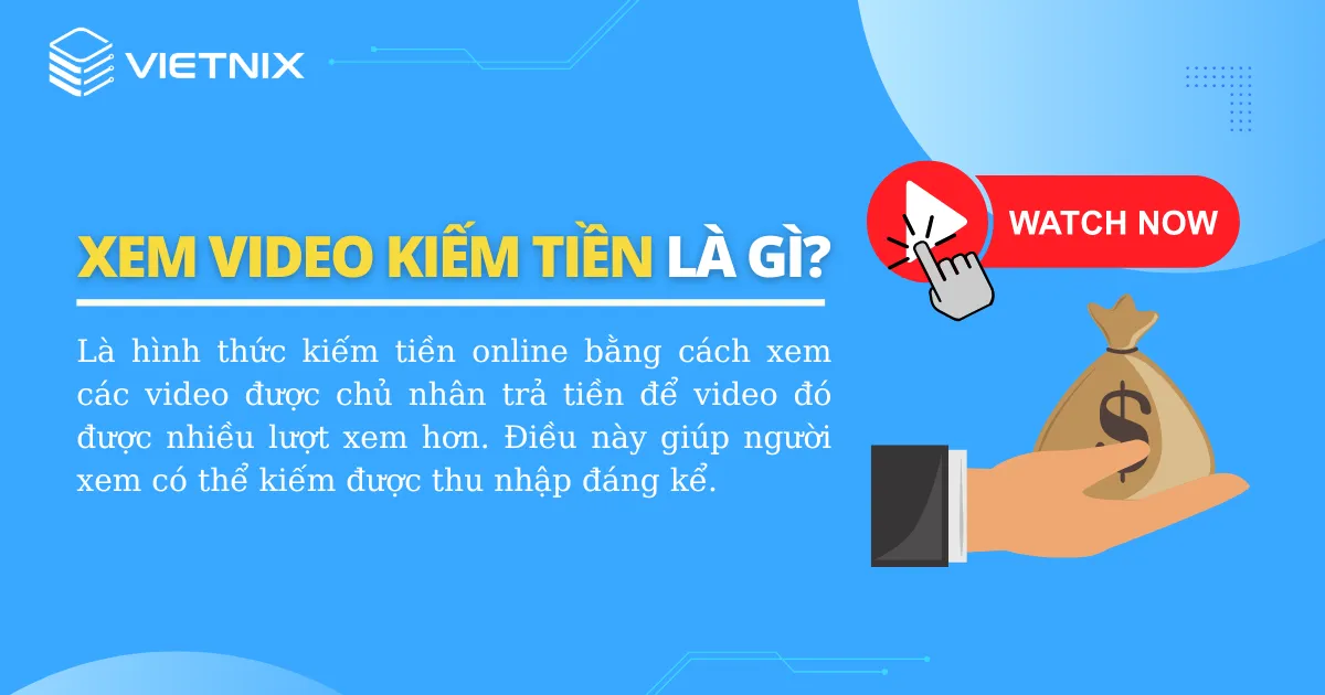 Xem video kiếm tiền