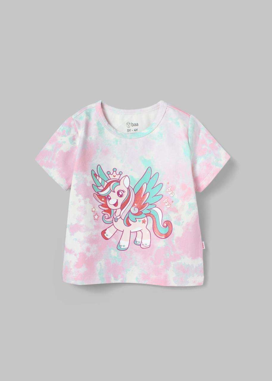 [🛒🇻🇳]Áo Thun Ngắn Tay Bé Gái Hồng Loang Unicorn – , SKU – – baababy.com.vn 🇻🇳🛒Top1Shop🛒 🇻🇳Top1Vietnam🇻🇳 🛍🛒🇻🇳