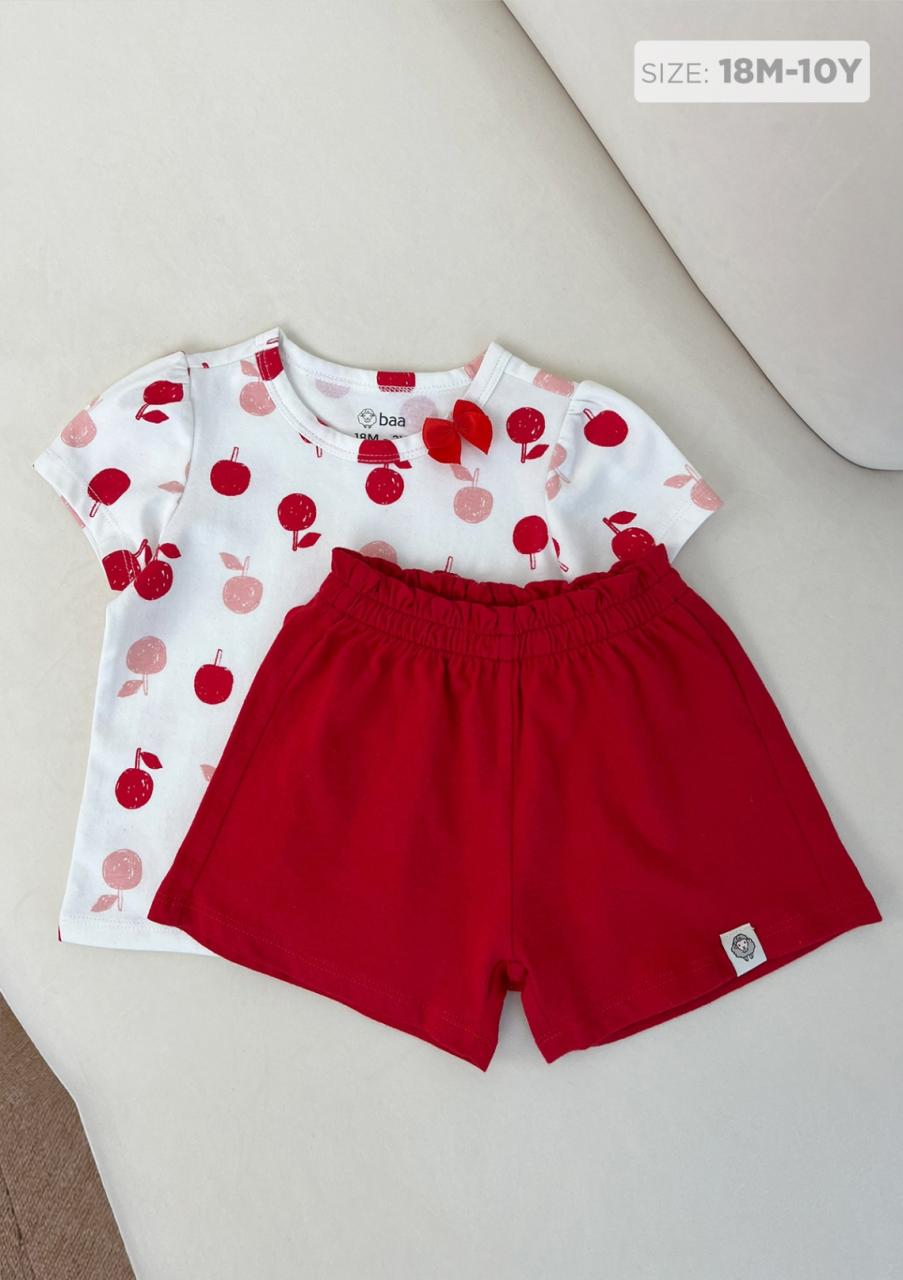 [🛒🇻🇳]Đồ Bộ Ngắn Tay Bé Gái Trắng Quả Táo – , SKU – – baababy.com.vn 🇻🇳🛒Top1Shop🛒 🇻🇳Top1Vietnam🇻🇳 🛍🛒🇻🇳