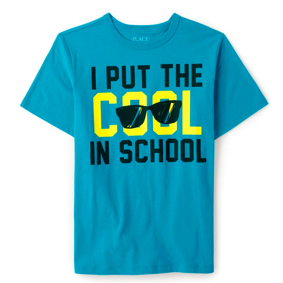 [🛒🇻🇳][18kg-65kg] Áo thun bé trai vải thun cotton hàng VN xuất xịn cho bé màu xanh Cool – The Childrens Place , SKU – AN501-56 – besanhdieu.com 🇻🇳🛒Top1Shop🛒 🇻🇳Top1Vietnam🇻🇳 🛍🛒🇻🇳