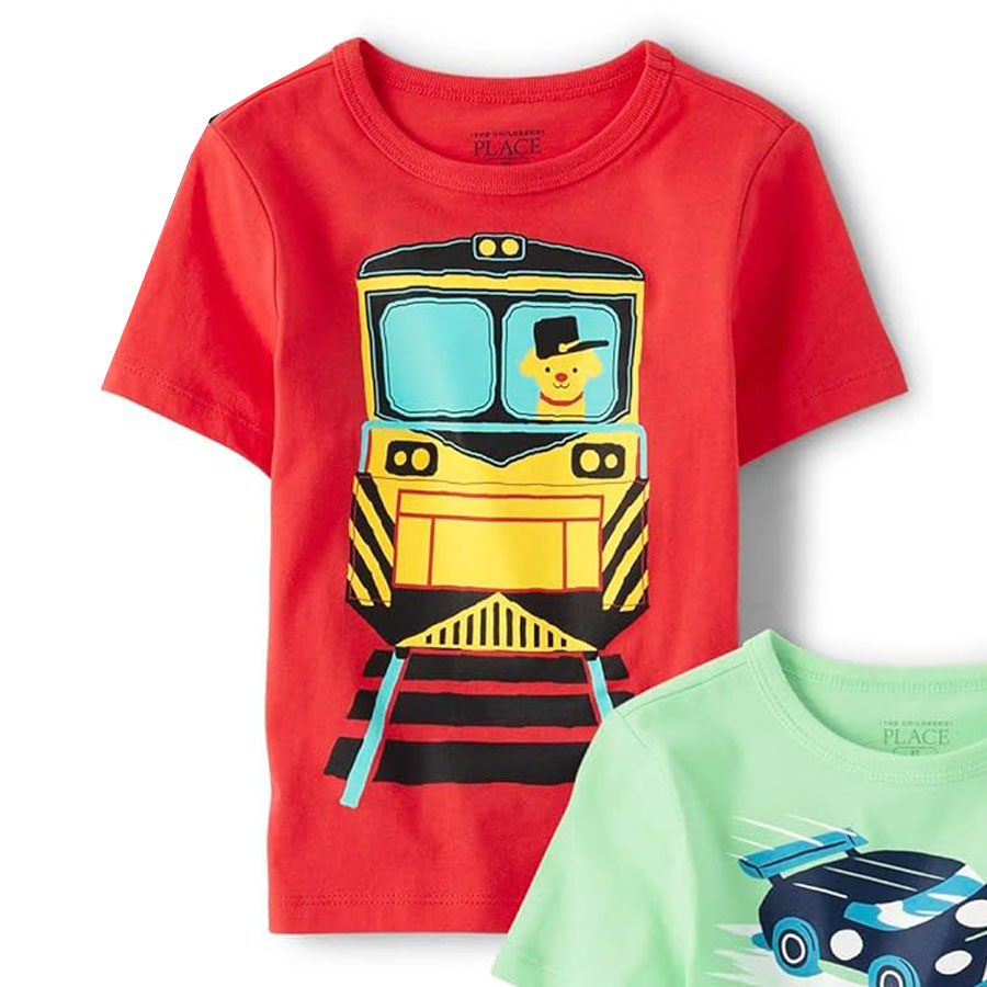 [🛒🇻🇳][14kg-16kg] Áo bé trai size nhí vải thun cotton mịn mát hàng xuất xin màu đỏ tàu hỏa – The Childrens Place , SKU – AN502-31 – besanhdieu.com 🇻🇳🛒Top1Shop🛒 🇻🇳Top1Vietnam🇻🇳 🛍🛒🇻🇳