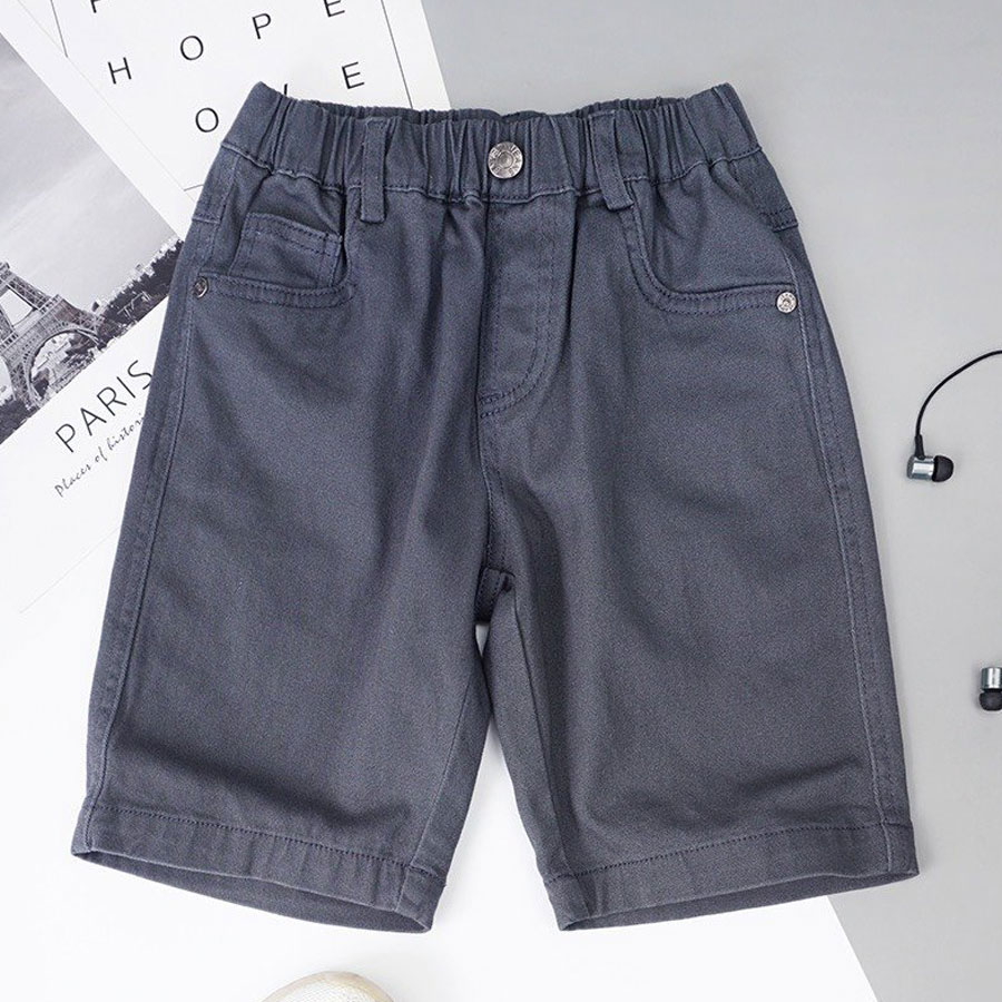 [🛒🇻🇳][18kg-55kg] Quần kaki lửng lưng thun vải co giãn mềm đẹp màu xám tro – , SKU – QL180-6 – besanhdieu.com 🇻🇳🛒Top1Shop🛒 🇻🇳Top1Vietnam🇻🇳 🛍🛒🇻🇳