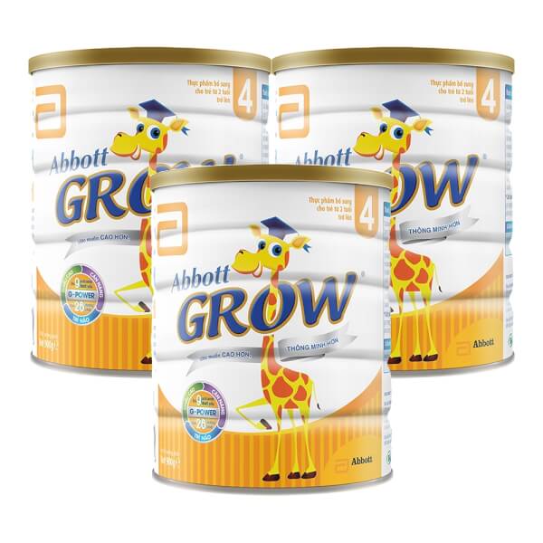 [🛒🇻🇳]Combo 3 lon Sữa Abbott Grow 4 900g (trên 2 tuổi) – Abbott Grow , SKU – 1158000000007 – concung.com 🇻🇳🛒Top1Shop🛒 🇻🇳Top1Vietnam🇻🇳 🛍🛒🇻🇳