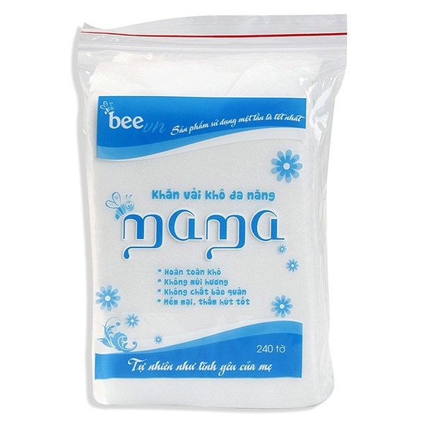 [🛒🇻🇳]Túi 240 tờ khăn vải khô đa năng Mama không mùi – BeeVn , SKU – 305563 – avakids.com 🇻🇳🛒Top1Shop🛒 🇻🇳Top1Vietnam🇻🇳 🛍🛒🇻🇳