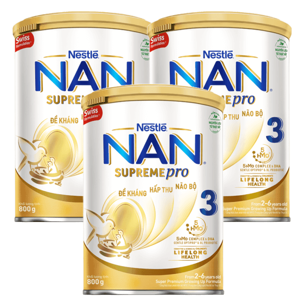 [🛒🇻🇳]Combo 3 Sữa NAN SUPREME PRO số 3 800g (2-6 tuổi) – Nestle NAN Supreme , SKU – 2489000000002 – concung.com 🇻🇳🛒Top1Shop🛒 🇻🇳Top1Vietnam🇻🇳 🛍🛒🇻🇳