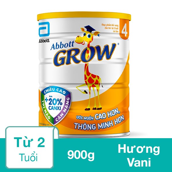 [🛒🇻🇳]Sữa bột Abbott Grow số 4 hương vani 900g (từ 2 tuổi) – Abbott Grow , SKU – 84055 – avakids.com 🇻🇳🛒Top1Shop🛒 🇻🇳Top1Vietnam🇻🇳 🛍🛒🇻🇳