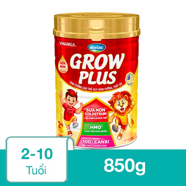 [🛒🇻🇳]Sữa bột Dielac Grow Plus 2+ (sữa non) 850g (2 – 10 tuổi) dành cho trẻ suy dinh dưỡng, thấp còi – Dielac , SKU – 258262 – avakids.com 🇻🇳🛒Top1Shop🛒 🇻🇳Top1Vietnam🇻🇳 🛍🛒🇻🇳
