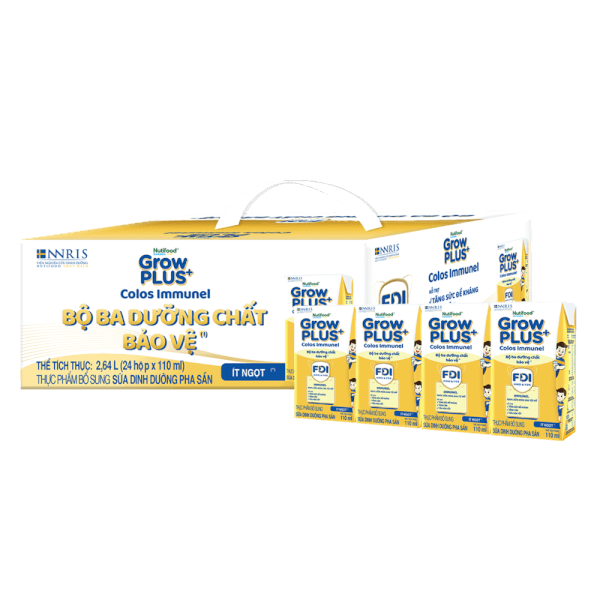 [🛒🇻🇳]Thùng thực phẩm bổ sung sữa dinh dưỡng pha sẵn GrowPLUS+ Colos Immunel, 4x110ml (trên 1 tuổi) – GrowPLUS+ Colos Immunel , SKU – 7175000000002 – concung.com 🇻🇳🛒Top1Shop🛒 🇻🇳Top1Vietnam🇻🇳 🛍🛒🇻🇳