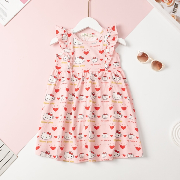 [🛒🇻🇳]Váy cotton Bé gái viền bèo 11kg – 33kg – facebook , SKU – PVN35594 – litibaby.com 🇻🇳🛒Top1Shop🛒 🇻🇳Top1Vietnam🇻🇳 🛍🛒🇻🇳