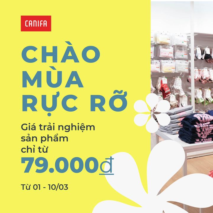 [👗🇻🇳] Canifa – Khoác lên niềm vui gia đình Việt 👕 Top1Fashion 👗 – 🌈CHÀO MÙA RỰC RỠ 🌈HÀNG NGÀN SẢN PHẨM CHỈ TỪ 79.000Đ ĐÃ LÊN KỆ 🔥…