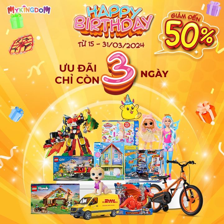 [🧸️🇻🇳] Mykingdom – Đồ Chơi Chính Hãng – An Toàn Cho Bé – Giá Tốt Cho Mẹ 🛴Top1Toys 🧸️ – [SINH NHẬT MYKINGDOM ] LOA LOA 🚂CHUYẾN TÀU CUỐI CÙNG – SĂN LÙNG ƯU ĐÃI HOT 👉 Đ …