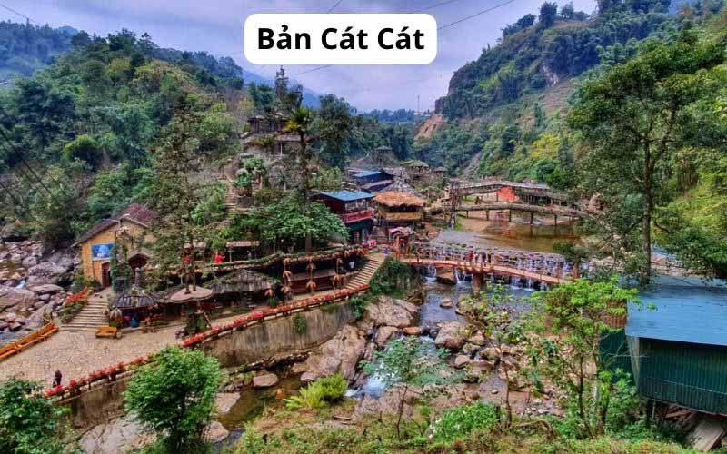 Các bản làng ở Sapa. Bản Cát Cát