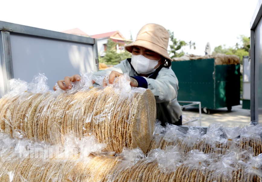 Gia Viễn Ninh Bình có gì? Làng bánh đa Điềm Giang