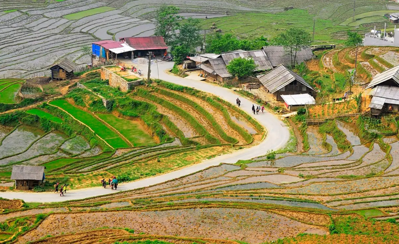 Bản Lao Chải nằm ở đâu?