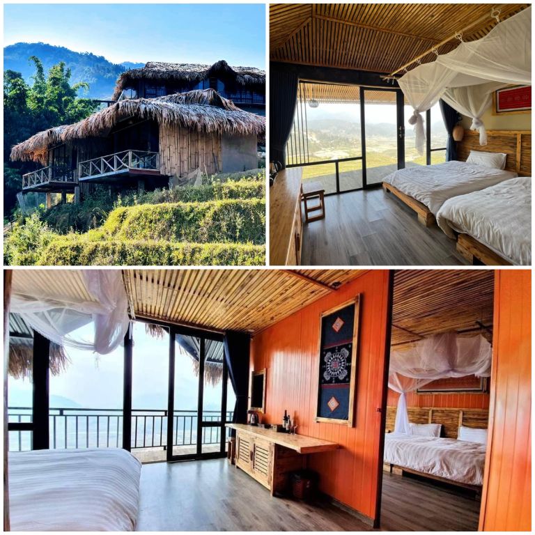 Không gian bên trong của Tả Phìn Lodge