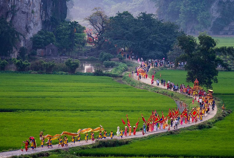 Ninh Bình có lễ hội nào? Thông tin các lễ hội lớn ở Ninh Bình. Lễ hội Hoa Lư