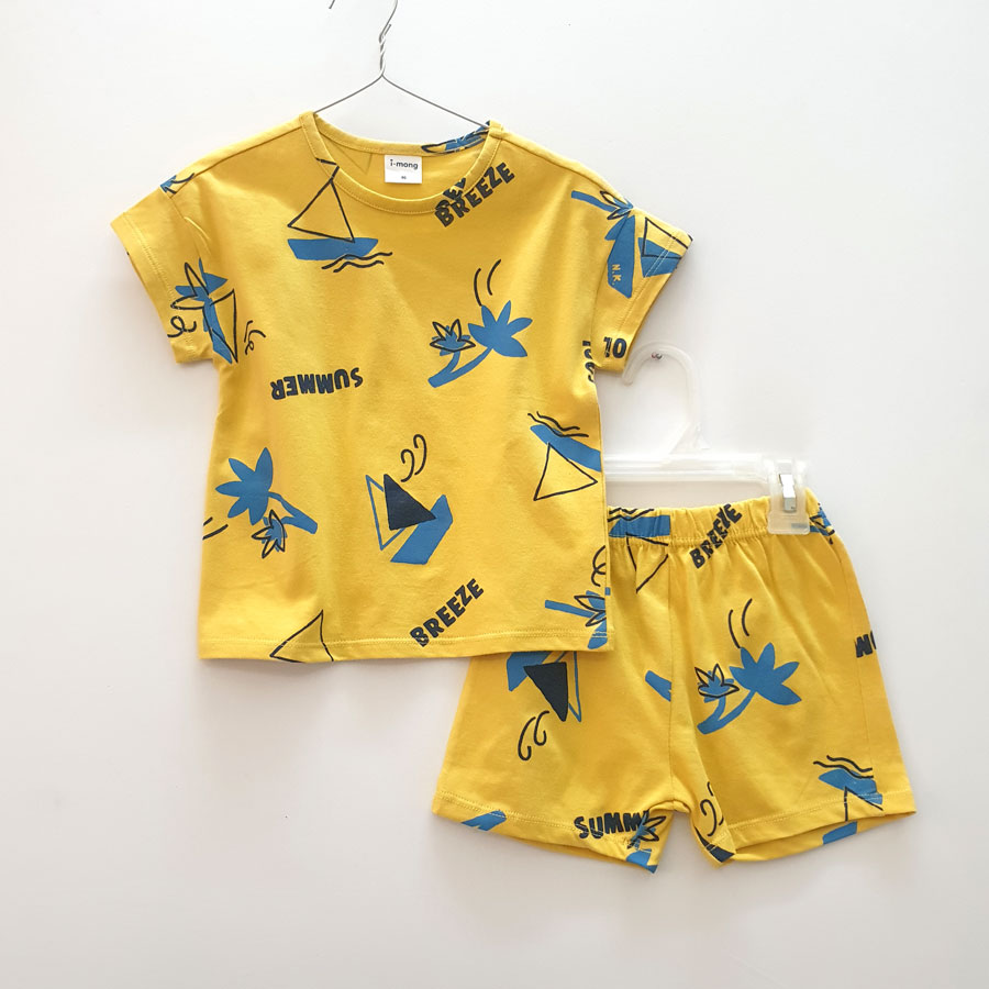 [🛒🇻🇳][9kg-18kg] Đồ bộ xuất Hàn cho bé kiểu Unisex phù hợp cả bé trai và bé gái màu vàng breeze – Thời trang trẻ em Bé Sành Điệu , SKU – BN249-05 – besanhdieu.com 🇻🇳🛒Top1Shop🛒 🇻🇳Top1Vietnam🇻🇳 🛍🛒🇻🇳