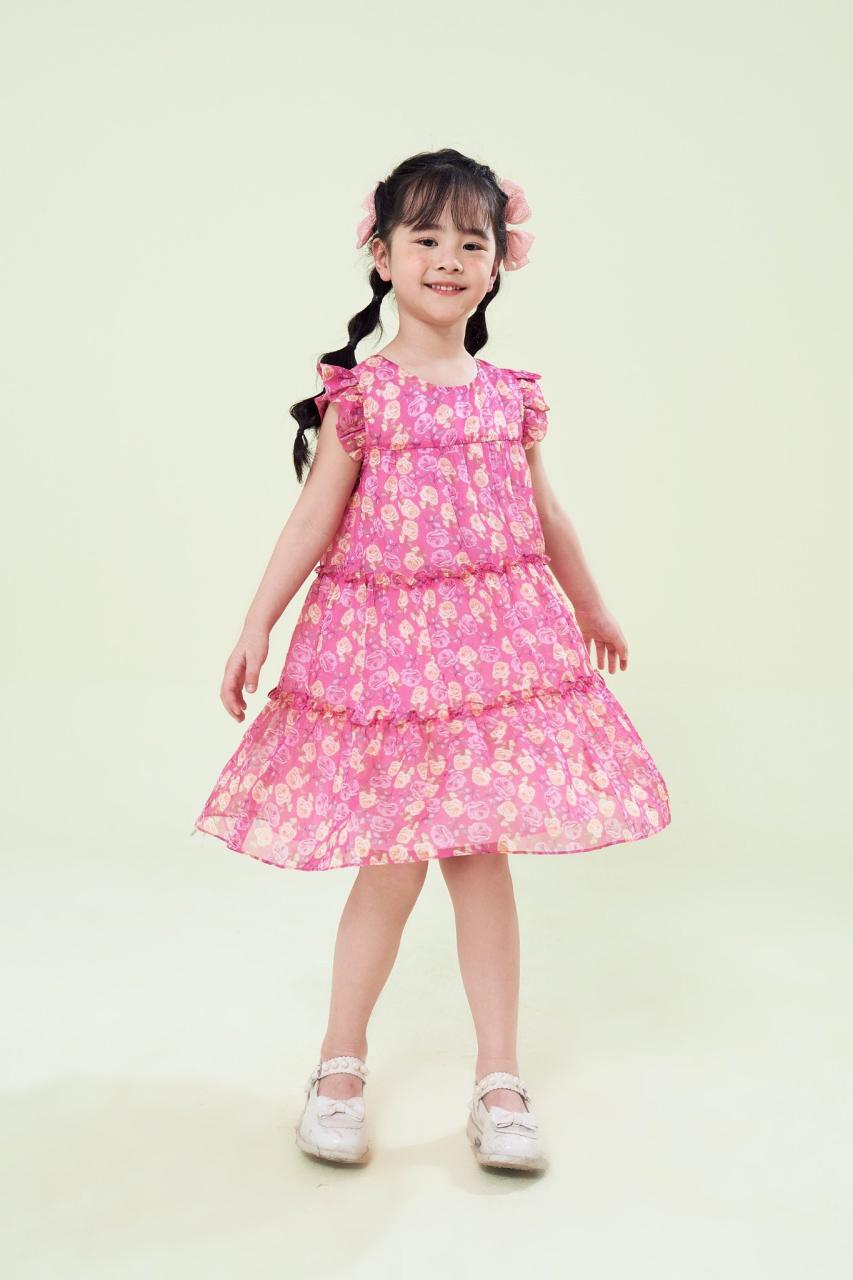 [🛒🇻🇳]Đầm váy voan ngắn tay hoa nhí bé gái Rabity 950.004 – Rabity Xuân Hè , SKU – 9500042410417 – rabity.vn 🇻🇳🛒Top1Shop🛒 🇻🇳Top1Vietnam🇻🇳 🛍🛒🇻🇳