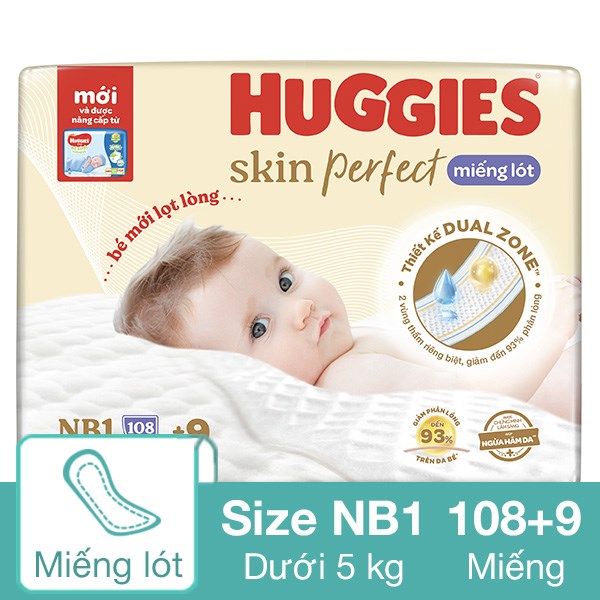 [🛒🇻🇳]Miếng lót Huggies Skin Perfect size NB1 108 + 9 miếng (Dưới 5 kg) – Giao bao bì ngẫu nhiên – Huggies , SKU – 299690 – avakids.com 🇻🇳🛒Top1Shop🛒 🇻🇳Top1Vietnam🇻🇳 🛍🛒🇻🇳
