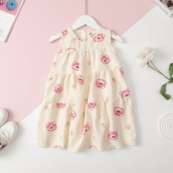 [🛒🇻🇳]Váy Bé gái đũi phồng sát nách size 2/12T – facebook , SKU – PVN36907 – litibaby.com 🇻🇳🛒Top1Shop🛒 🇻🇳Top1Vietnam🇻🇳 🛍🛒🇻🇳