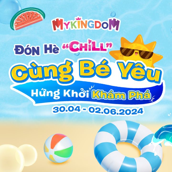 [🧸️🇻🇳] Mykingdom – Đồ Chơi Chính Hãng – An Toàn Cho Bé – Giá Tốt Cho Mẹ 🛴Top1Toys 🧸️ – [TẾT THIẾU NHI] ĐÓN HÈ CHILL, CÙNG BÉ YÊU HỨNG KHỞI KHÁM PHÁ! 🎈💫🚀🎉  …