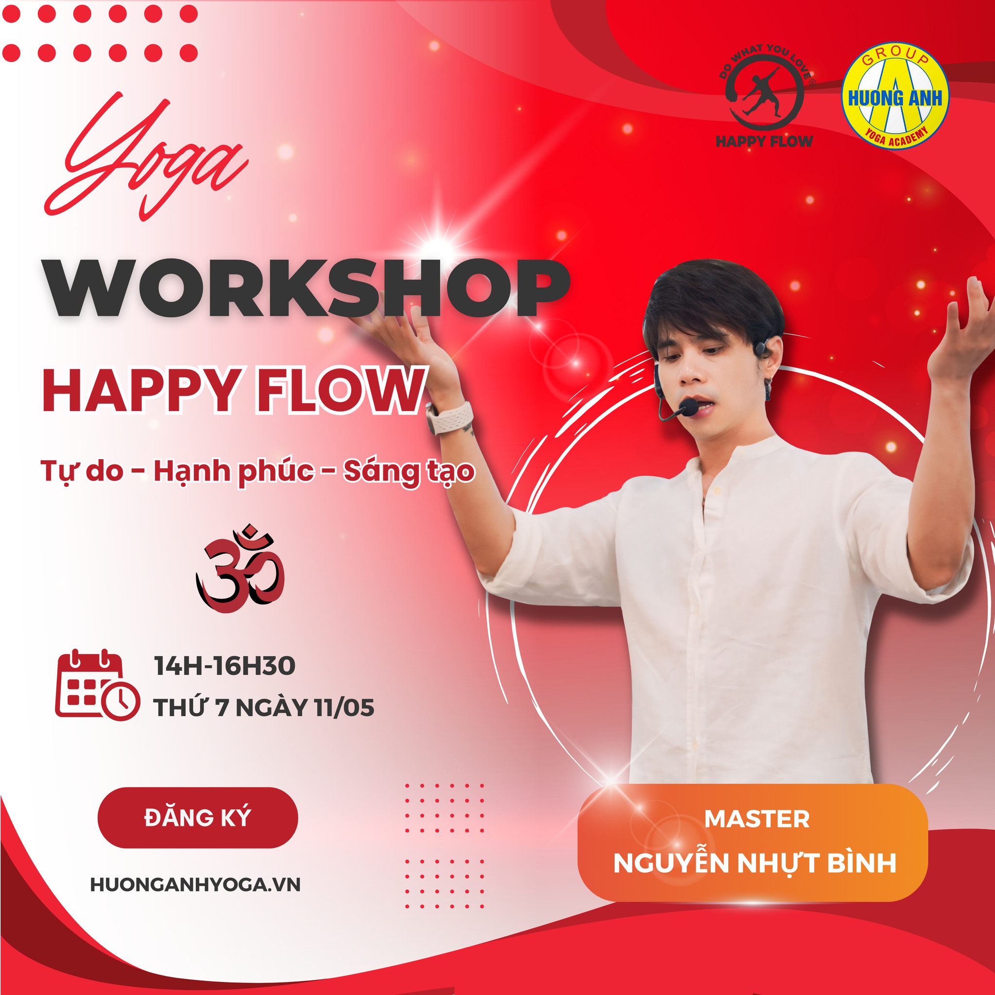 [🆕🇻🇳] Hương Anh Fitness & Yoga 🧘 Top1Yoga 🧘  HAPPY FLOW IN HUONG ANH YOGA ACADEMY

Xin hân hoan loan báo về sự kiện đặc biệt chưa từng có: vào ngày 11/05/2024 sắp tới, tại học viện Yoga Hương Anh sẽ  , shares-5✔️ , likes-261❤️️ , date-2024-05-02 12:37:12🇻🇳🇻🇳🇻🇳📰🆕