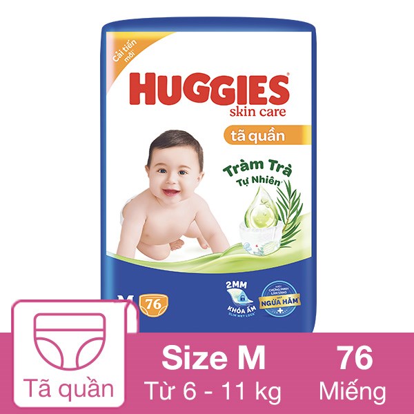 [🛒🇻🇳]Tã quần Huggies Skincare size M 76 miếng (6 – 11 kg) – Huggies , SKU – 286257 – avakids.com 🇻🇳🛒Top1Shop🛒 🇻🇳Top1Vietnam🇻🇳 🛍🛒🇻🇳