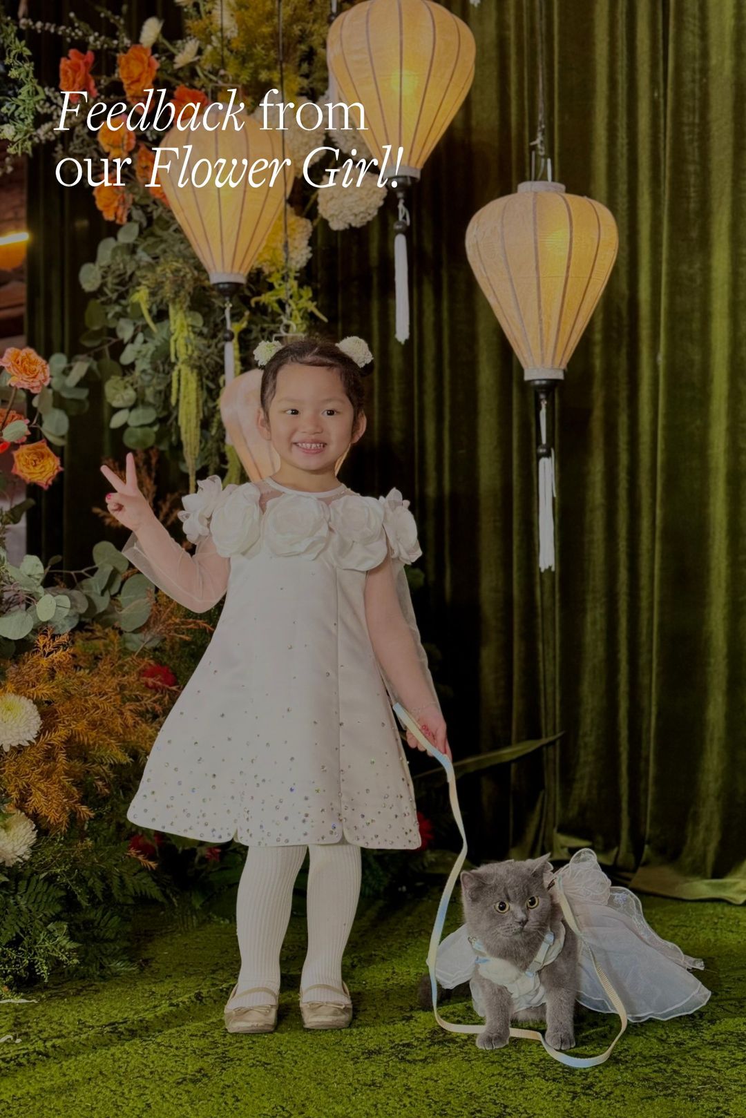 [🆕🇻🇳] Lecia Bridal & Lecia Ready-to-Wear – LECIA Kids 😎❤️️⭐️ 𝐅𝐞𝐞𝐝𝐛𝐚𝐜𝐤 𝐟𝐫𝐨𝐦 𝐨𝐮𝐫 𝐅𝐥𝐨𝐰𝐞𝐫 𝐆𝐢𝐫𝐥!Một thiết kế signature của LECIA Kids dành cho các bé Flower Girls – phù dâu nhí trong lễ cưới. Các bông hoa hồng được sắp  , shares-1✔️ , likes-20❤️️ , date-2024-02-29 13:00:35🇻🇳🇻🇳🇻🇳📰🆕