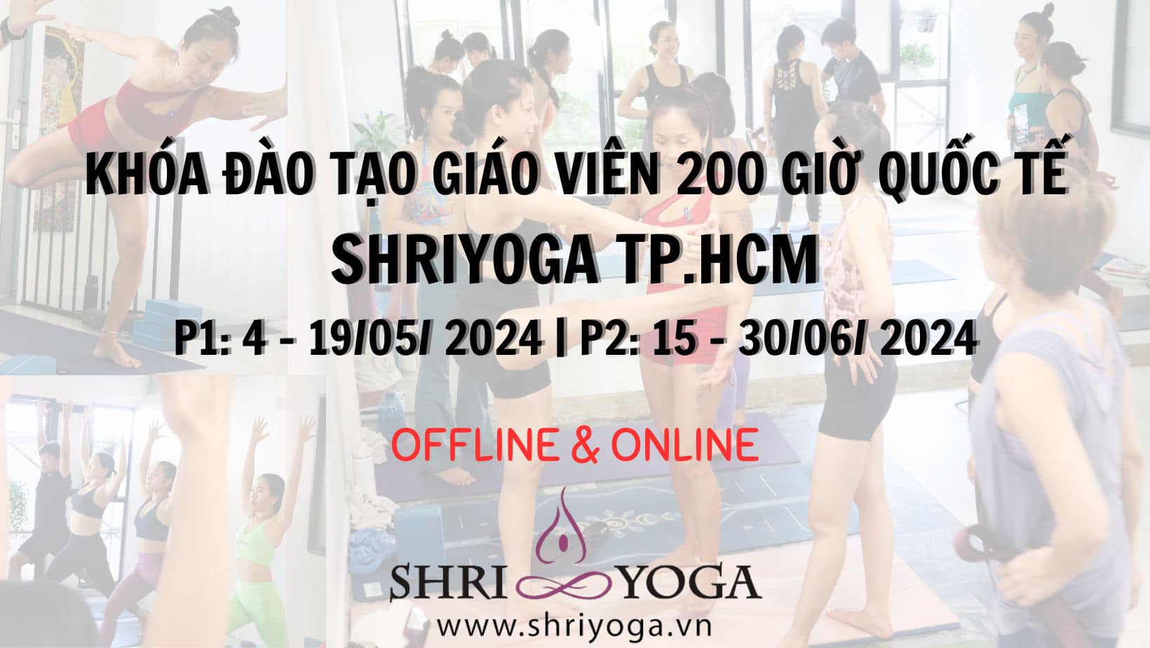 [🆕🇻🇳] Shriyoga – SATCHITANANDA – THỰC TẠI – Ý THỨC – PHÚC LẠC 🧘 Top1Yoga 🧘 Sáng mai đúng 6g00 chúng ta bắt đầu lớp online, và tối 18g00. Các anh chị em vẫn có thể đăng ký bây giờ
Update lịch các Khoá đào tạo 200 giờ / Khoá định tu , shares-1✔️ , likes-13❤️️ , date-2024-04-18 01:16:05🇻🇳🇻🇳🇻🇳📰🆕
