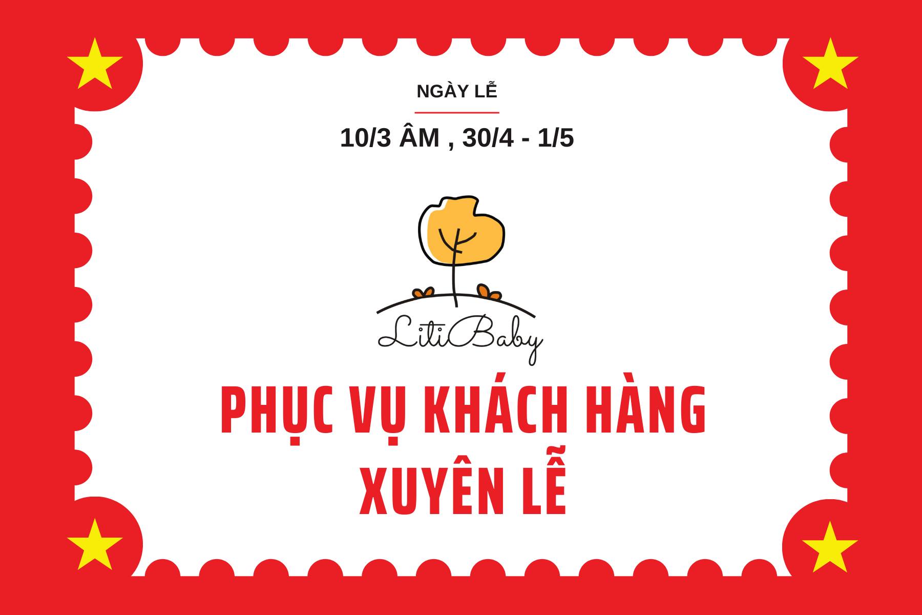 [🆕🇻🇳] LiTibaby Thanh Hóa – Thời trang trẻ em Việt 😎❤️️⭐️  LITIBABY vẫn mở cửa bán hàng xuyên lễ các Mom nhé !
, shares-1✔️ , likes-1❤️️ , date-2024-04-26 07:26:19🇻🇳🇻🇳🇻🇳📰🆕