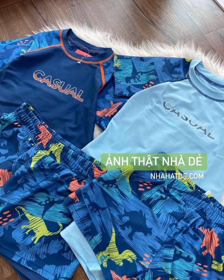 [🆕🇻🇳] Nhà Hạt Dẻ – Thời trang Trẻ em và Gia đình 😎❤️️⭐️ Bộ bơi bé trai Casual khủng long mới về. Hai màu xanh đẹp mát mẻ cả hè nắng nóng luôn ah.
Chất đẹp, co giãn siêu thoải mái. Size 100-110-120-130-140-150 H , shares-0✔️ , likes-0❤️️ , date-2024-04-28 03:57:16🇻🇳🇻🇳🇻🇳📰🆕