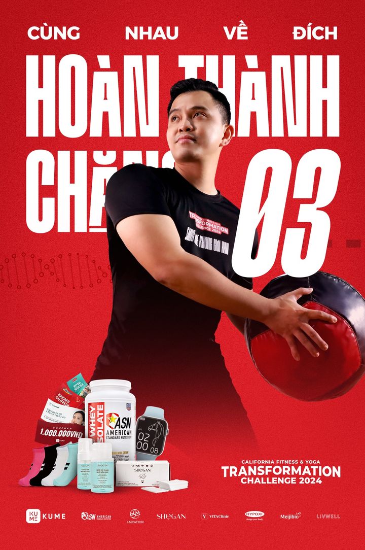 [🚴‍♂️🇻🇳] California Fitness & Yoga Centers Vietnam 🧘‍♀️ Top1Fitness 💪 – 🔥CÙNG NHAU VỀ ĐÍCH 🔥

Hoàn thành 28 giờ tập luyện trước 01.06 để nhận ng …