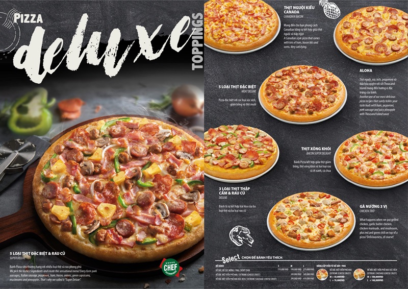 Địa chỉ quán Pizza ngon ở Hà Nội. Quán pizza ngon tại Hà Nội