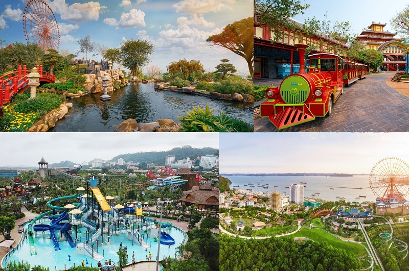 Review du lịch Hạ Long tháng 8 có gì đẹp, nên đi đâu chơi? Sunworld Hạ Long Park