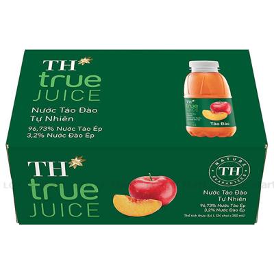 [🛒🇻🇳]Thùng 24 Chai Nước Ép Táo Đào TH True Juice 350ml/Chai – , SKU – – lottemart.vn 🇻🇳🛒Top1Shop🛒 🇻🇳Top1Vietnam🇻🇳 🛍🛒🇻🇳