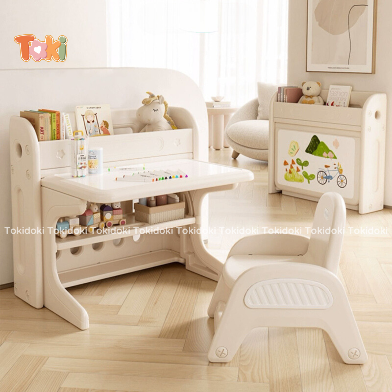 [🛒🇻🇳]Bộ bàn học kèm ghế và bảng vẽ Babyviva – Babyviva , SKU – SP018980 – tokidoki.com.vn 🇻🇳🛒Top1Shop🛒 🇻🇳Top1Vietnam🇻🇳 🛍🛒🇻🇳