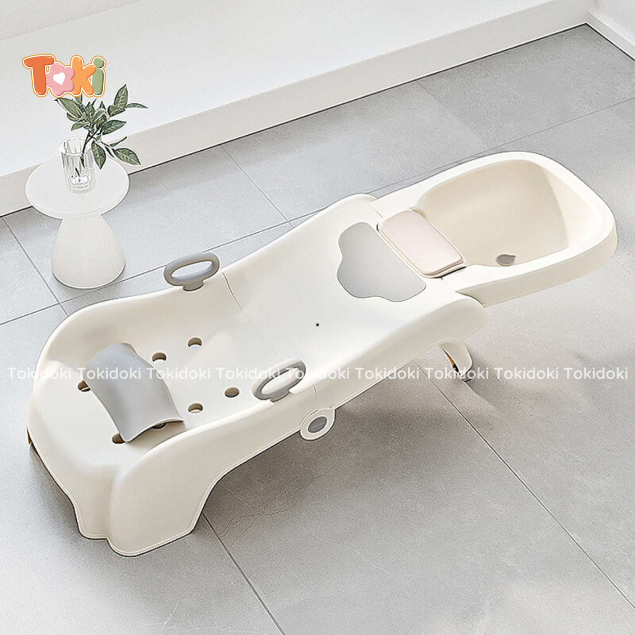 [🛒🇻🇳]Ghế gội đầu cho bé gấp gọn có tay vịn Babyviva – Babyviva , SKU – BBVVGGD – tokidoki.com.vn 🇻🇳🛒Top1Shop🛒 🇻🇳Top1Vietnam🇻🇳 🛍🛒🇻🇳