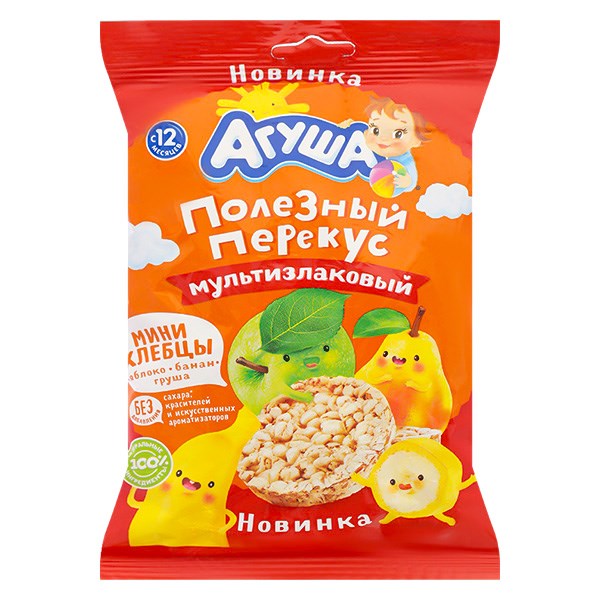 [🛒🇻🇳]Bánh gạo ăn dặm Agusha vị táo, chuối và lê gói 30g (từ 1 tuổi) – Agusha , SKU – 313920 – avakids.com 🇻🇳🛒Top1Shop🛒 🇻🇳Top1Vietnam🇻🇳 🛍🛒🇻🇳