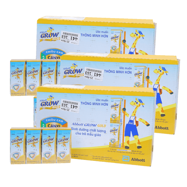 [🛒🇻🇳]Combo 3 thùng thực phẩm bổ sung Abbott Grow Gold hương vani 180ml (Lốc 4 hộp) – Abbott Grow , SKU – 2005000000004 – concung.com 🇻🇳🛒Top1Shop🛒 🇻🇳Top1Vietnam🇻🇳 🛍🛒🇻🇳