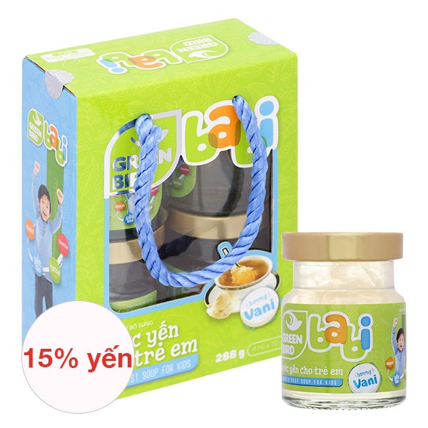 [🛒🇻🇳]Hộp 4 hũ nước yến sào Green Bird Babi 72g (từ 9 tháng) – Green Bird , SKU – 225542 – avakids.com 🇻🇳🛒Top1Shop🛒 🇻🇳Top1Vietnam🇻🇳 🛍🛒🇻🇳