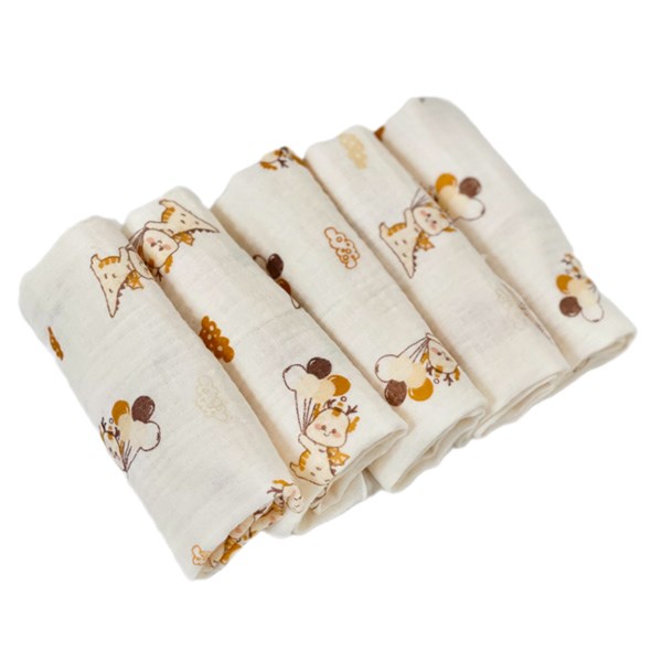 [🛒🇻🇳]Set 5 cái khăn sữa cotton Bessla 2 lớp 27×27 cm – Rồng – Bessla , SKU – 324225 – avakids.com 🇻🇳🛒Top1Shop🛒 🇻🇳Top1Vietnam🇻🇳 🛍🛒🇻🇳