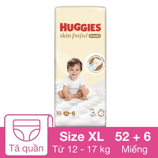 [🛒🇻🇳]Tã quần Huggies Skin Perfect size XL 52 + 6 miếng (12 – 17 kg) – Huggies , SKU – 325134 – avakids.com 🇻🇳🛒Top1Shop🛒 🇻🇳Top1Vietnam🇻🇳 🛍🛒🇻🇳