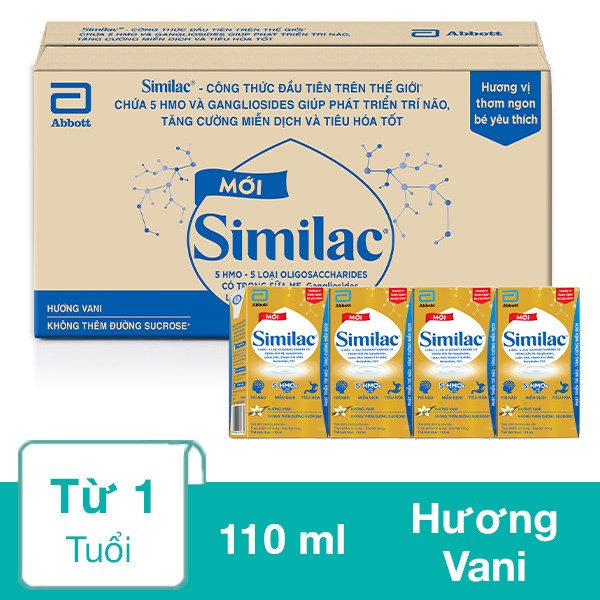 [🛒🇻🇳]Thùng 48 hộp sữa pha sẵn Similac hương vani 110 ml (từ 1 tuổi) – Similac , SKU – 273847 – avakids.com 🇻🇳🛒Top1Shop🛒 🇻🇳Top1Vietnam🇻🇳 🛍🛒🇻🇳