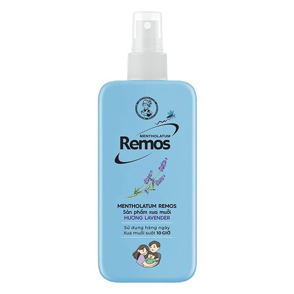 [🛒🇻🇳]Xịt chống muỗi Remos 150 ml hương lavender (từ 4 tuổi) – Rohto-Mentholatum , SKU – 315167 – avakids.com 🇻🇳🛒Top1Shop🛒 🇻🇳Top1Vietnam🇻🇳 🛍🛒🇻🇳