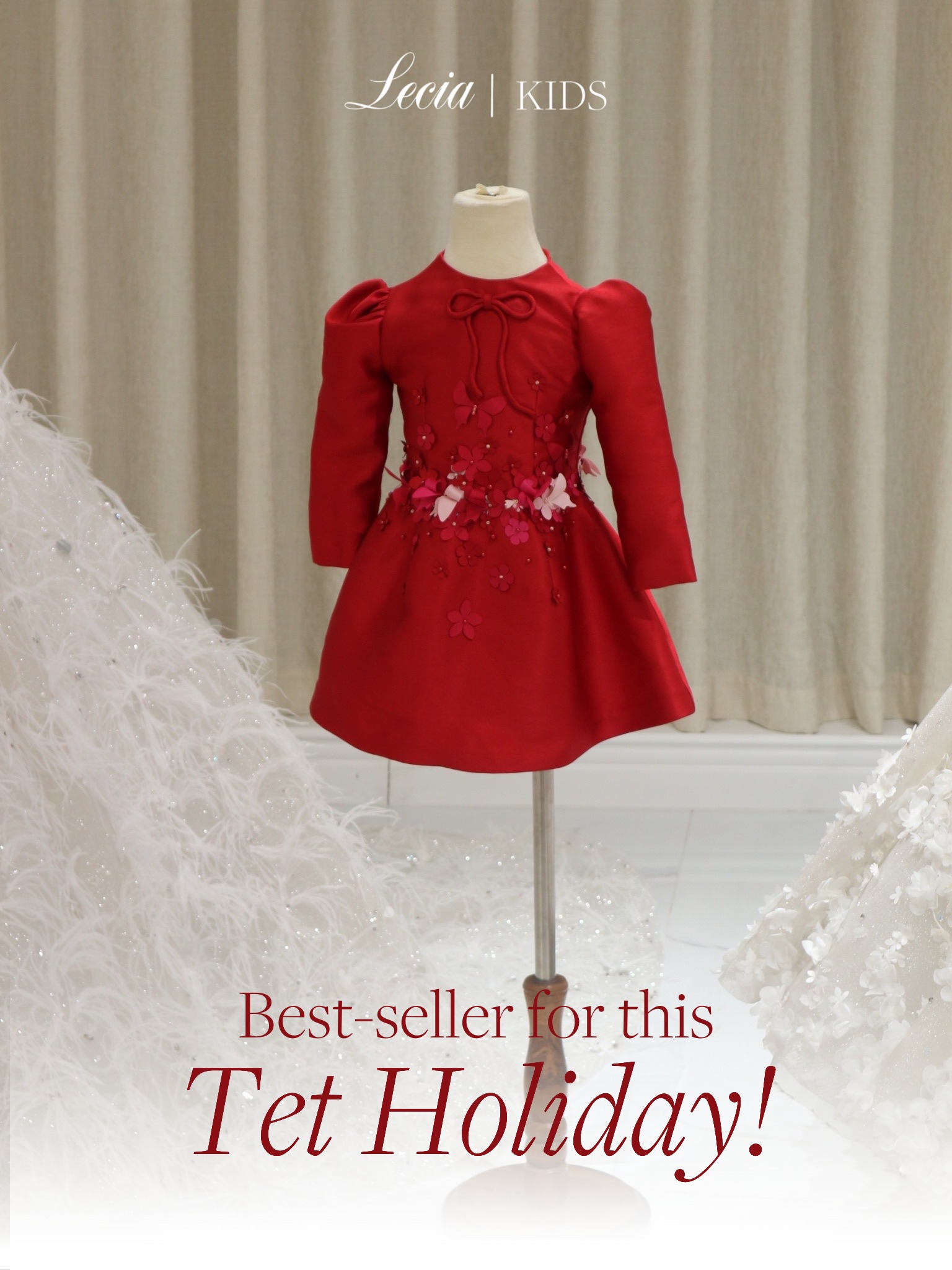 [🆕🇻🇳] Lecia Bridal & Lecia Ready-to-Wear – LECIA Kids 😎❤️️⭐️ 𝐓𝐞̂́𝐭’𝐬 𝐯𝐢𝐛𝐞𝐬Rực rỡ năm mới với chiếc đầm từ LECIA Kids. Như những bông hoa tươi tắn trong khu vườn mùa xuân.Inbox LECIA Kids ngay để được vấn chi tiết , shares-13✔️ , likes-234❤️️ , date-2024-01-06 11:19:03🇻🇳🇻🇳🇻🇳📰🆕