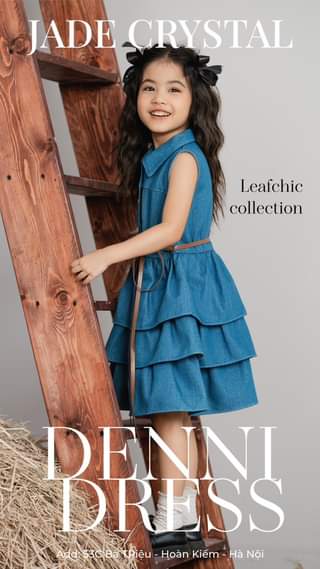 [🆕🇻🇳] Jade Crystal – Life Style – 𝐓𝐇𝐄 𝐒𝐄𝐂𝐑𝐄𝐓 𝐓𝐎 𝐀𝐌𝐀𝐙𝐈𝐍𝐆 𝐊𝐈𝐃𝐒 😎❤️️⭐️ Nhìn đơn giản nhưng tổng thể lại vô cùng phá cách. 𝐃𝐞𝐧𝐧𝐢 𝐃𝐫𝐞𝐬𝐬 chính là chiếc váy dễ phối và bắt “trend” nhất hiện nay. Ghé 53C Bà Triệu – Hoàn Kiếm – Hà N , shares-0✔️ , likes-6❤️️ , date-2024-04-23 06:25:44🇻🇳🇻🇳🇻🇳📰🆕