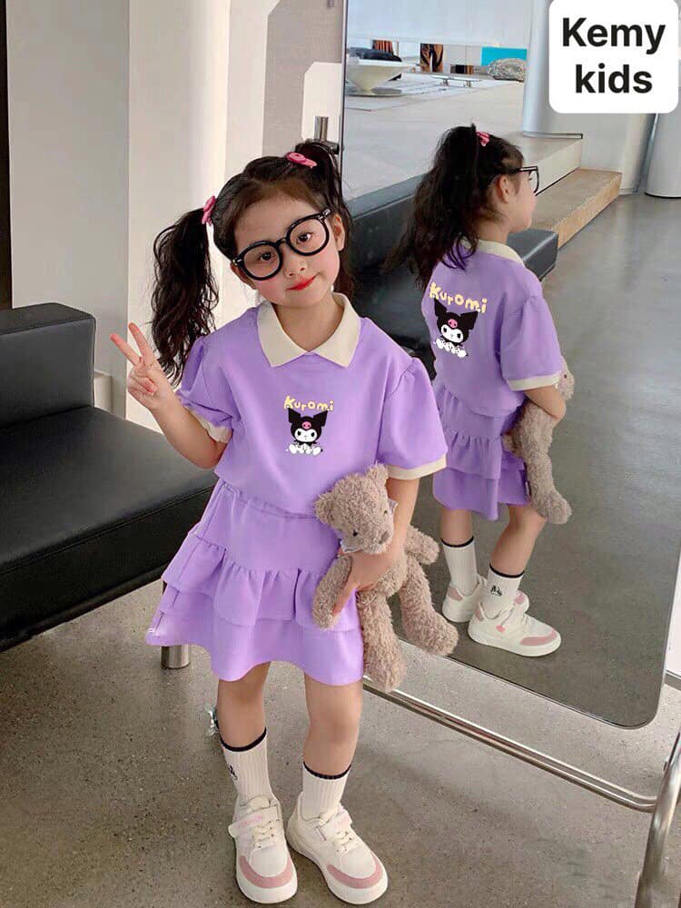 [🆕🇻🇳] Kemy Kids 😎❤️️⭐️ May quá về kịp cho các con diện lễ.
Sét  áo + chân váy cotton KUROMI xinh quá ạ.
Sz: 2/3-11/12
—————————————-
KEMY KIDS Địa chỉ: 17 Ngô Thì Nhậm, Hà Đô , shares-0✔️ , likes-0❤️️ , date-2024-05-12 02:04:46🇻🇳🇻🇳🇻🇳📰🆕