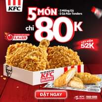 [🆕🇻🇳] KFC Vietnam 🍔 Top1Food 🍜 [KFC-GIAO-HÀNG-TẬN-NƠI]
DEAL ĐỘC QUYỀN 5.5 SẮP KẾT THÚC. ĐỪNG BỎ LỠ!
Cấp báo cấp báo, chỉ còn vài giờ nữa là deal độc quyền 5.5 của KFC sẽ khép lại.

 5 MÓ , shares-6✔️ , likes-469❤️️ , date-2024-05-05 09:32:43🇻🇳🇻🇳🇻🇳📰🆕