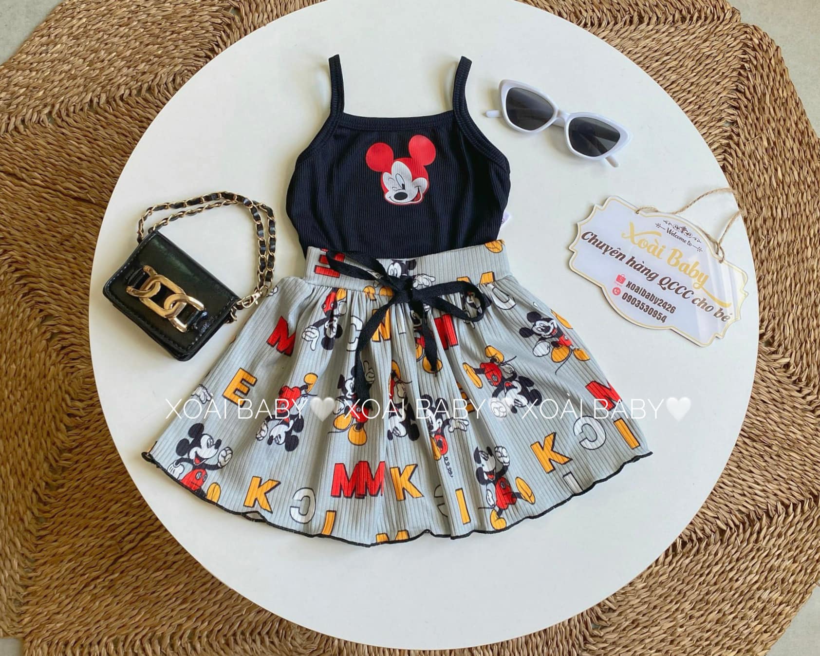 [🆕🇻🇳]  XOÀI BABY – Chuyên quần áo trẻ em Quảng Châu 🧑‍🧒❤️️👶⭐️ Set Mickey e sẵn ạ. #109K
– size: 8-28kg
, shares-0✔️ , likes-7❤️️ , date-2024-05-24 12:37:28🇻🇳🇻🇳🇻🇳📰🆕